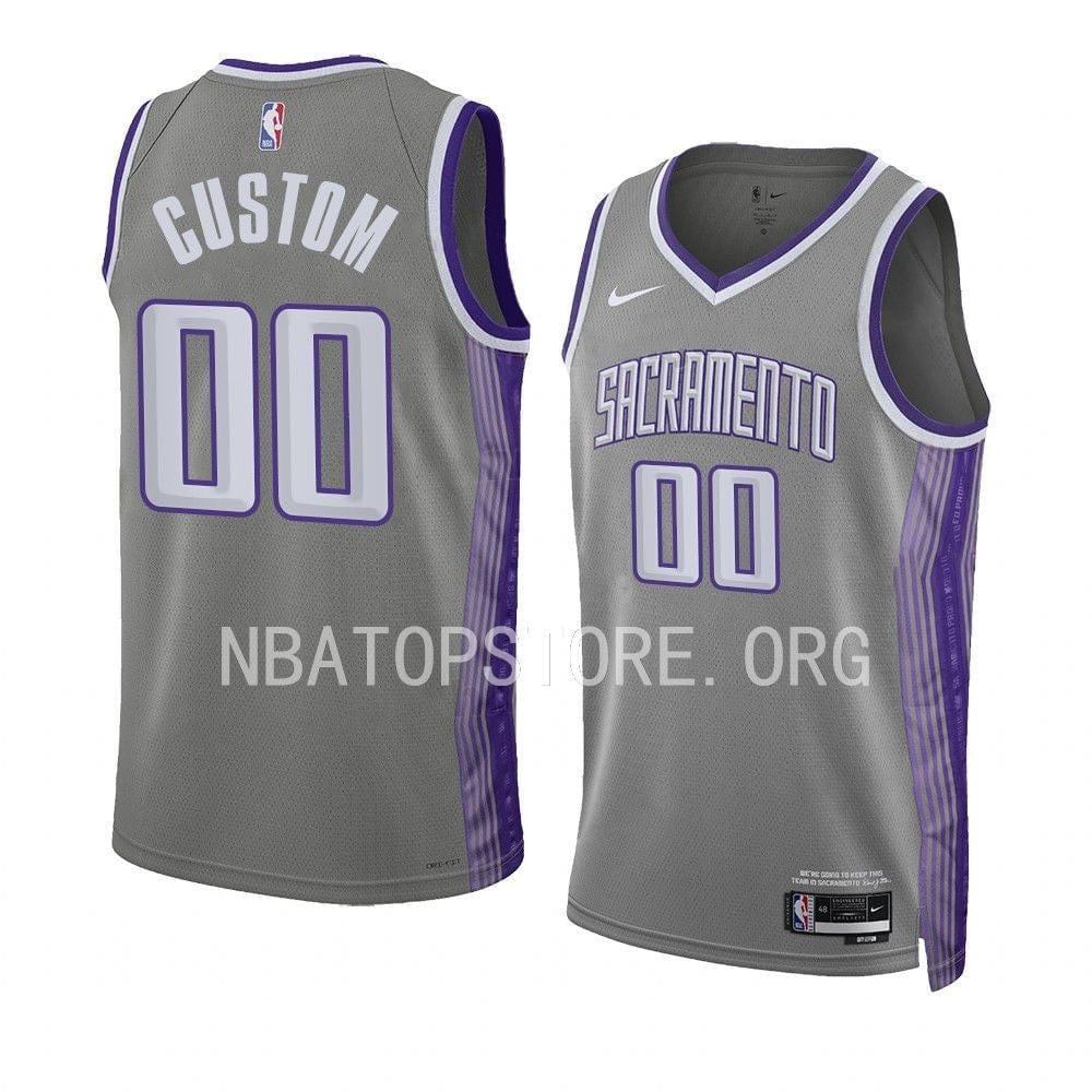 Custom Sacramento Kings 2022-23 City Edition Jersey