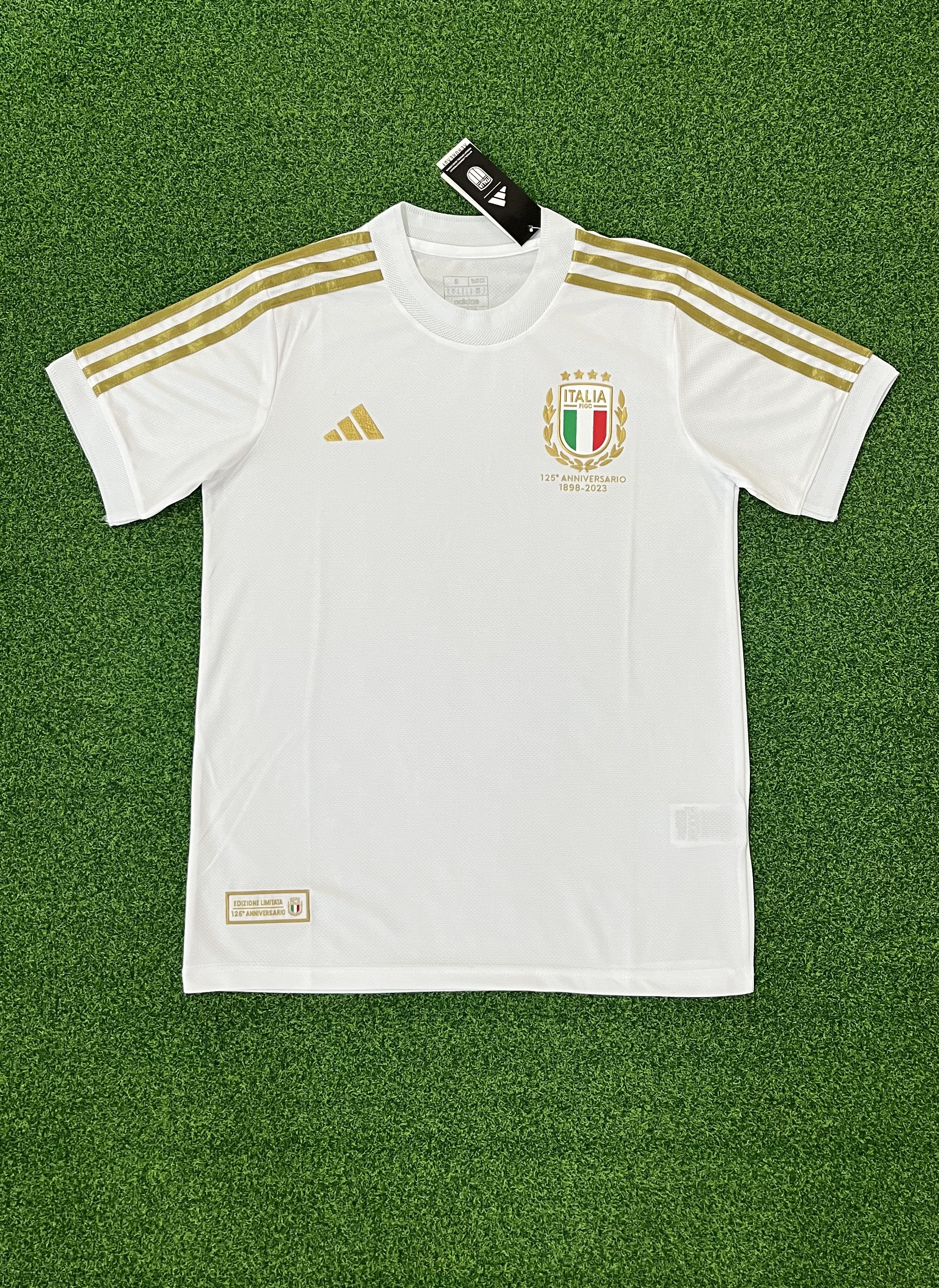 2425 Italy 125th Anniversary Edition  jersey...Player embroidery version