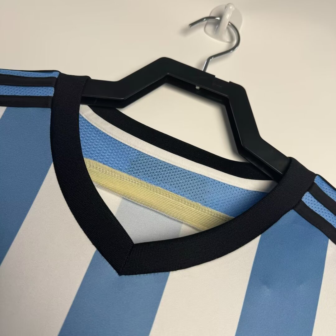 2014 Argentina Home Retro Jersey 1:1 Thai Quality - Fans Edition