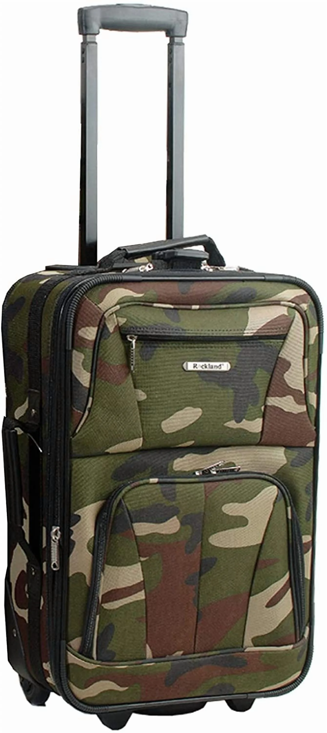 Rockland Luggage Journey 4 Piece Softside Expandable Luggage Set, F32