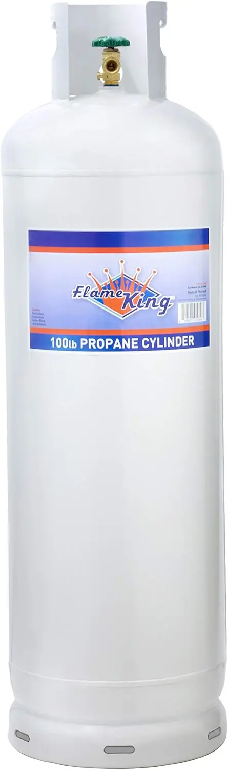 100-Lb Steel Propane Cylinder – POL Valve. Industrial-Grade. DOT-Certified for Residential & Commercial Use