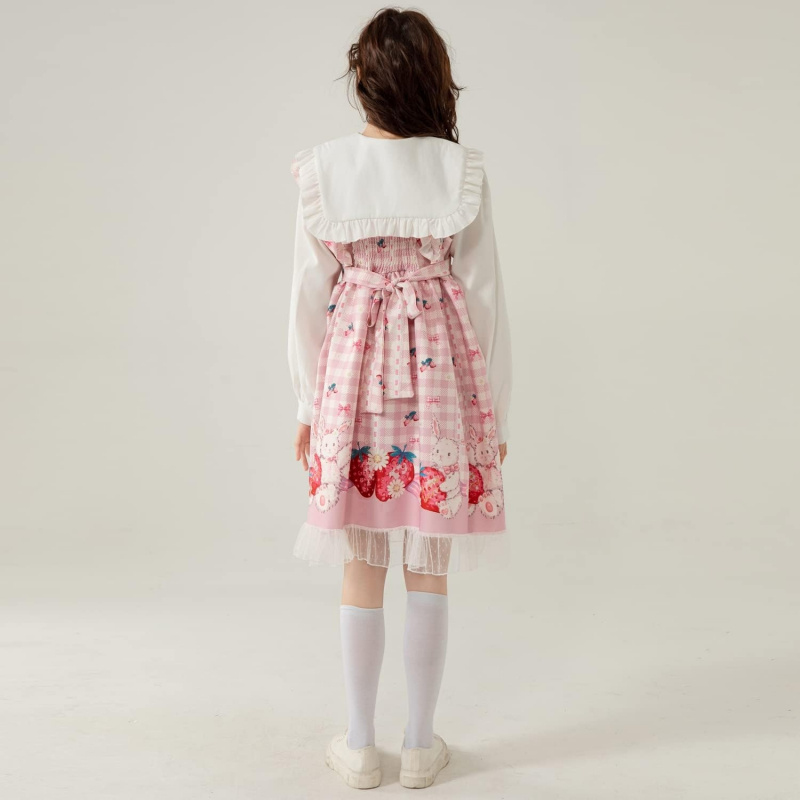 Sweet Teens Japanese Style Lolita Dress Cute Bunny