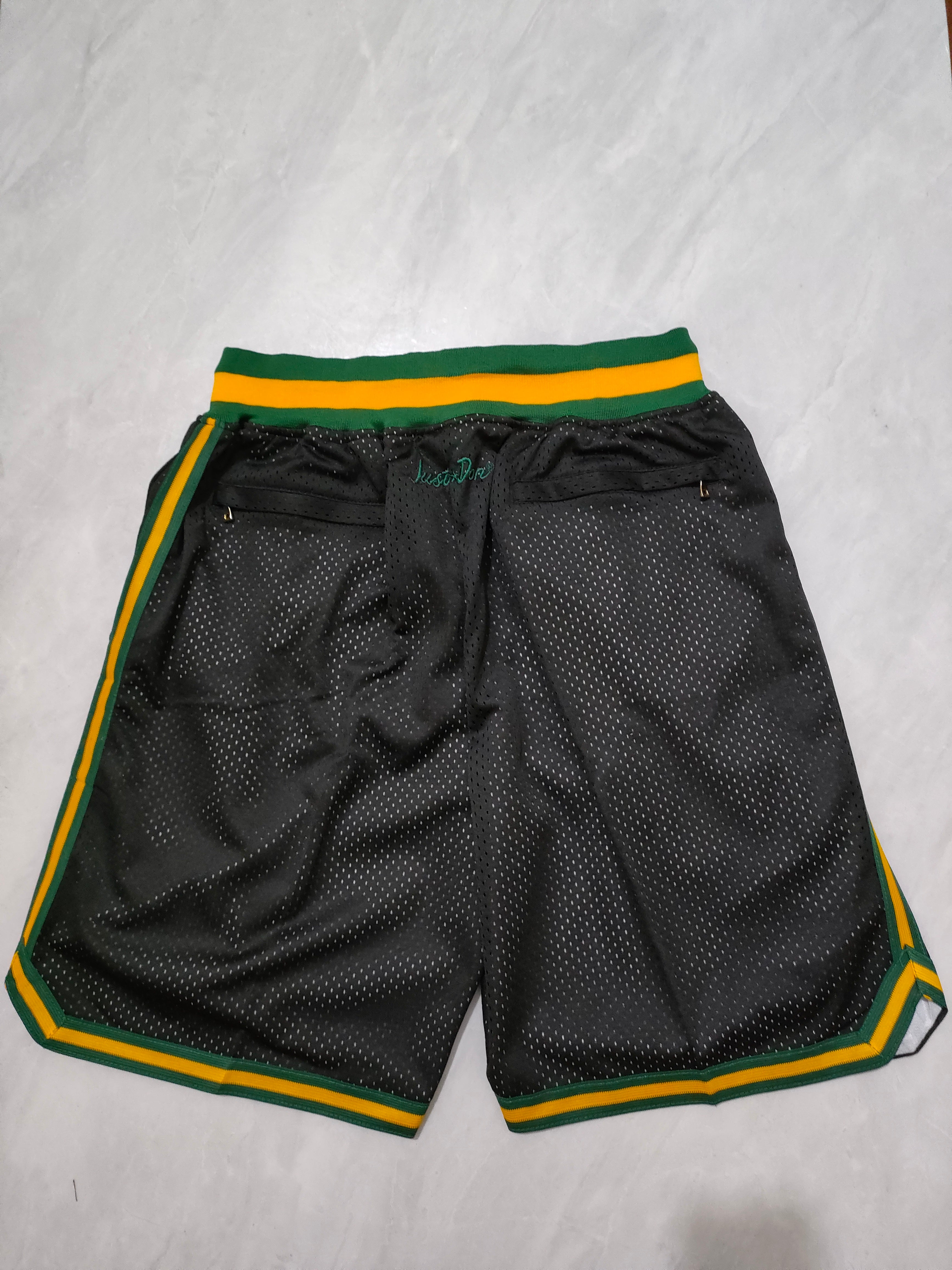 Boston Celtics black pocket pants