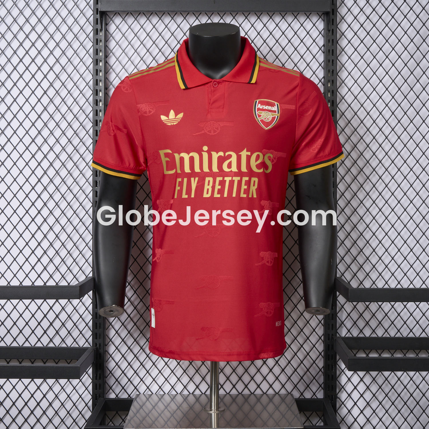 Arsenal 25-26 Red POLO Special Edition Jersey - Player Version