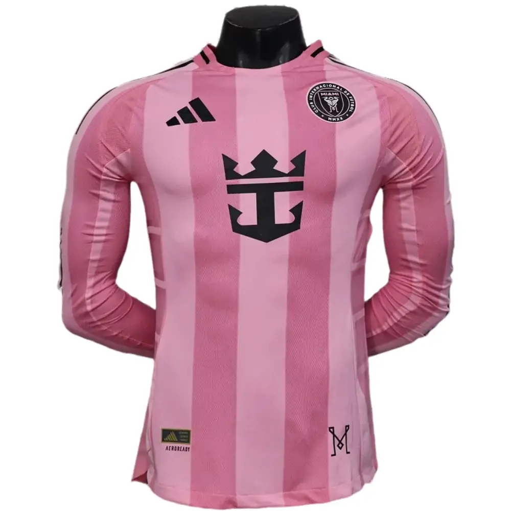 2025-26 Miami Home Long Sleeve Jersey - Player Edition