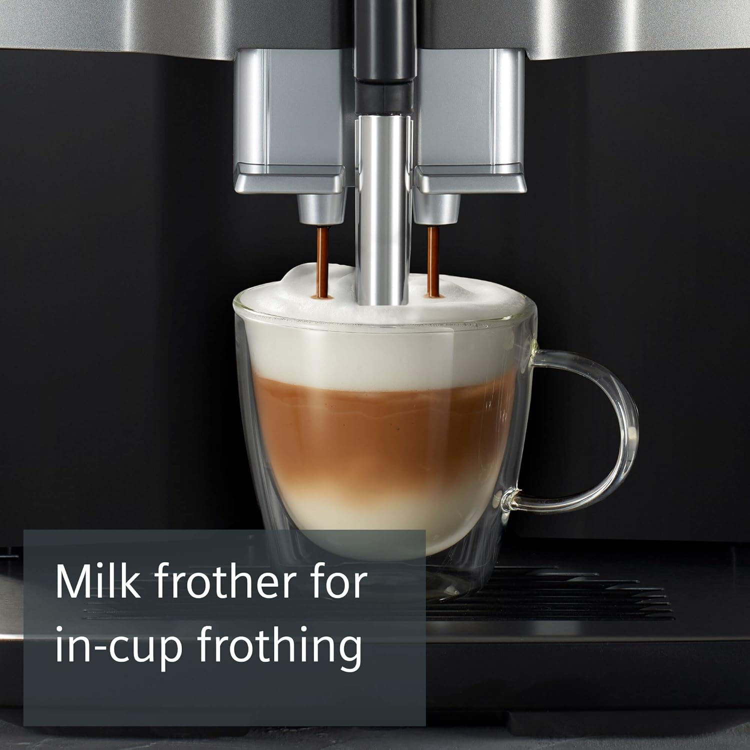 SIEMENS TI351209GB EQ.300 Bean to Cup Fully Automatic Freestanding Coffee Machine - Black