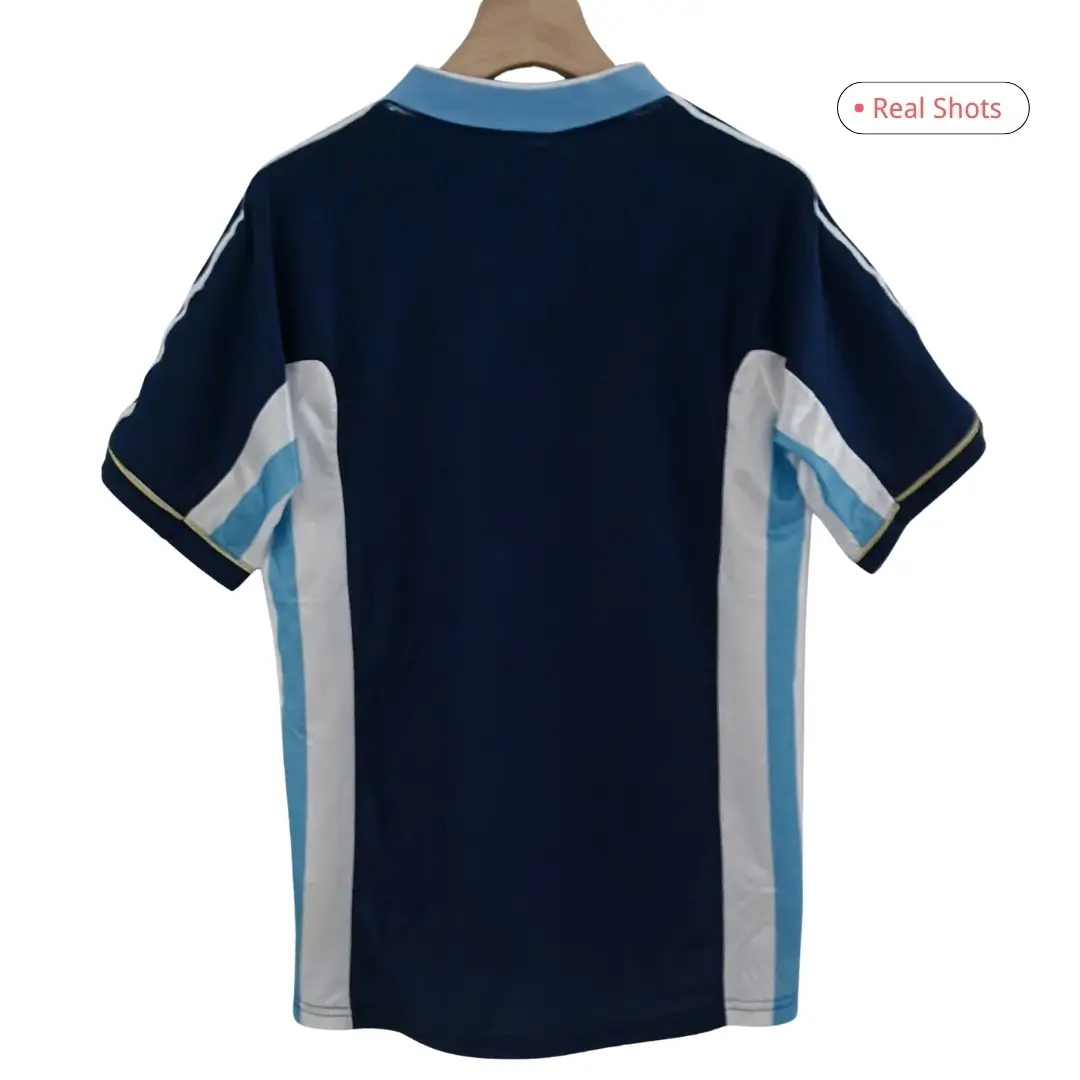 Argentina Men's 1998 Away Retro Football Jersey