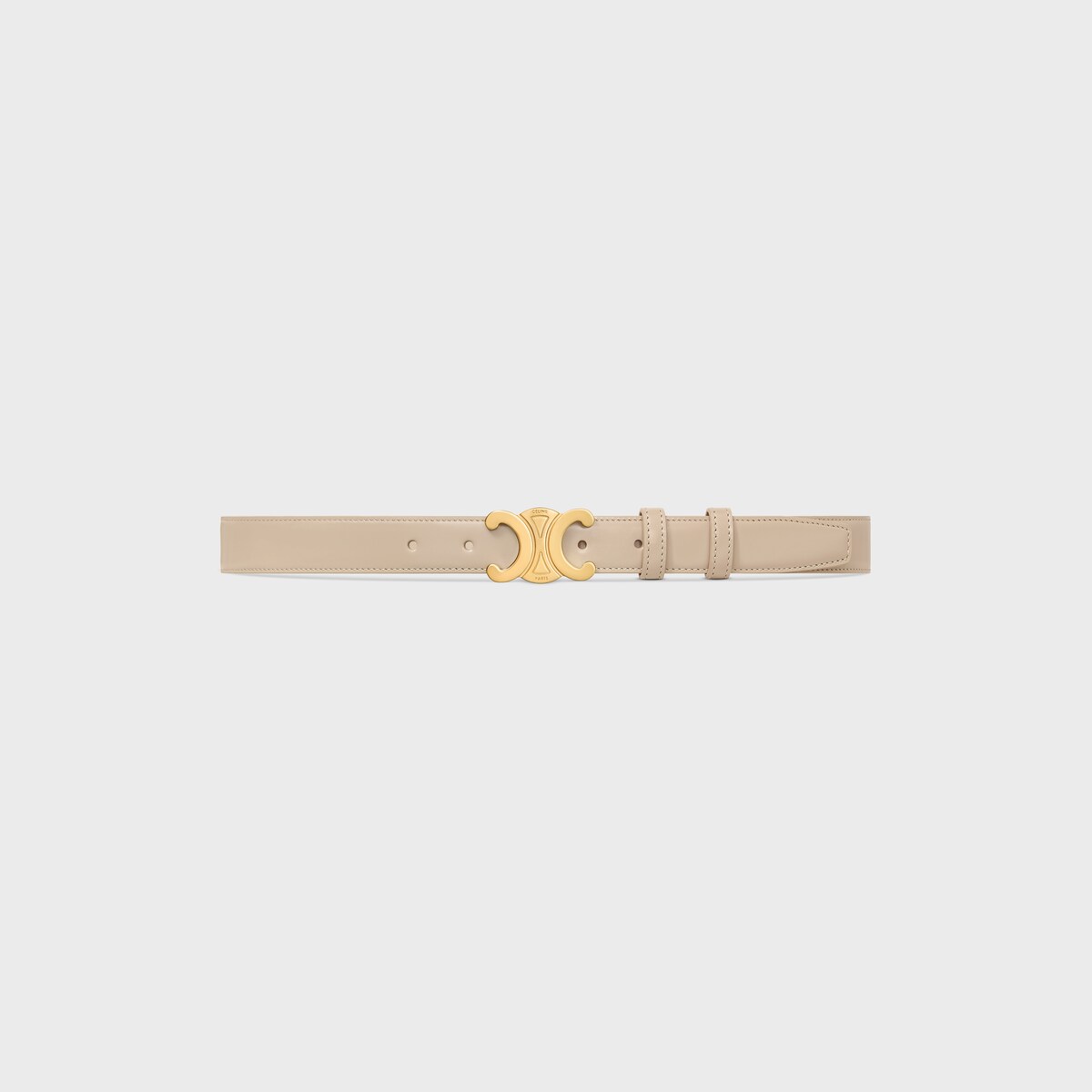 Medium Triomphe Belt in Taurillon Leather