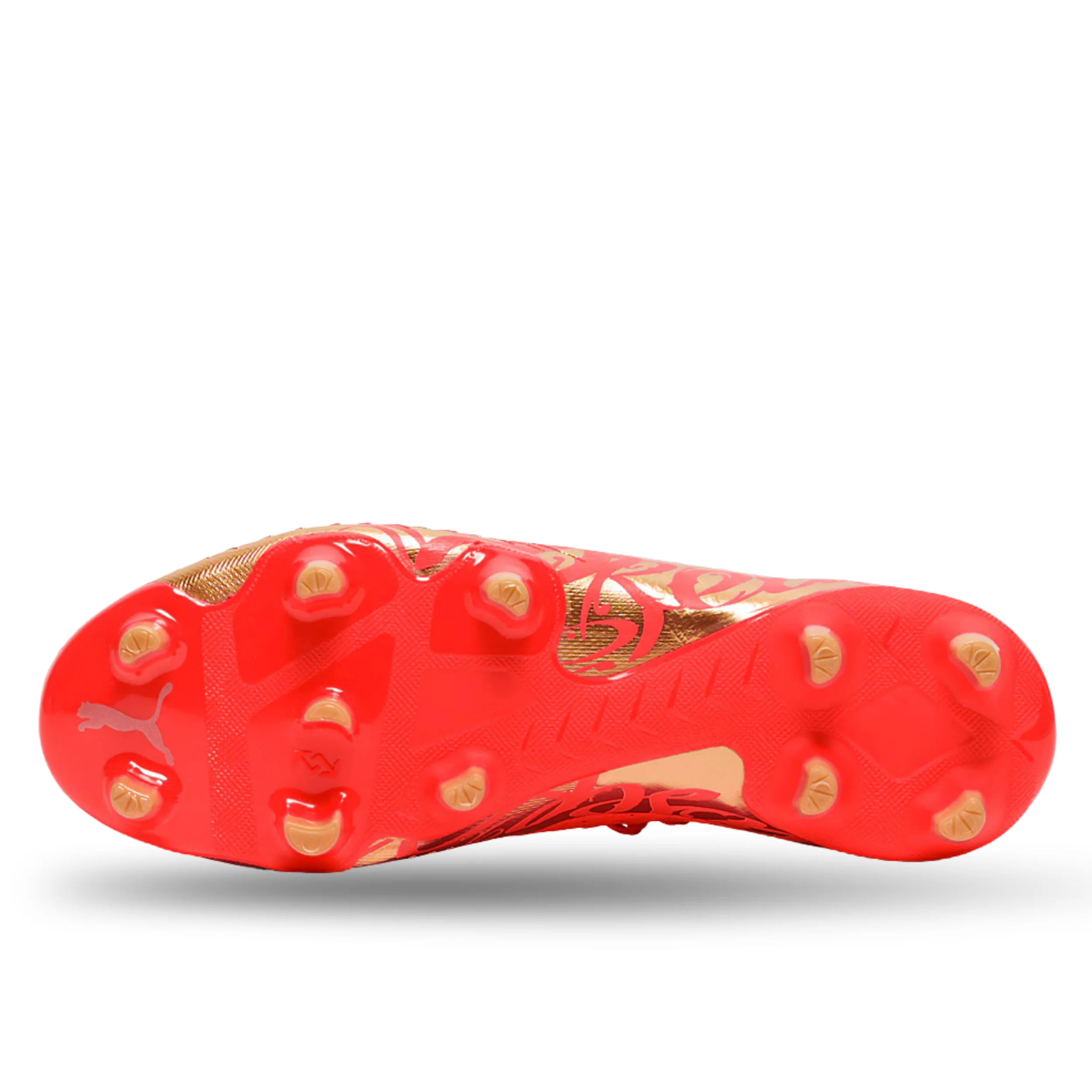 Puma Future Z 2.4 Neymar Jr FG/AG Soccer Cleats (Fiery Coral/Gold)