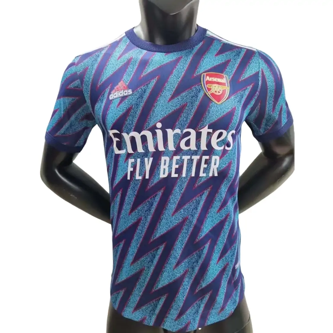 2021/2022 Retro Player Version Arsenal Third Away Football Shirt 1:1 Thai Quality