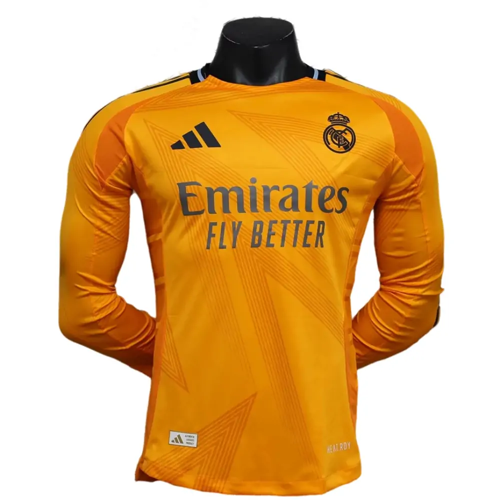2024/25 Real Madrid Away Long Sleeve Shirt - Player Version