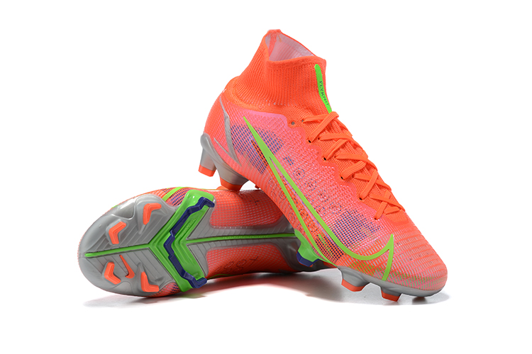 Assassin 14th generation high-top fully knitted waterproof FG football shoes