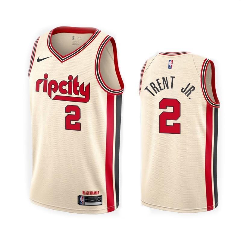 Gary Trent Jr. Portland Trailblazers City Edition Jersey