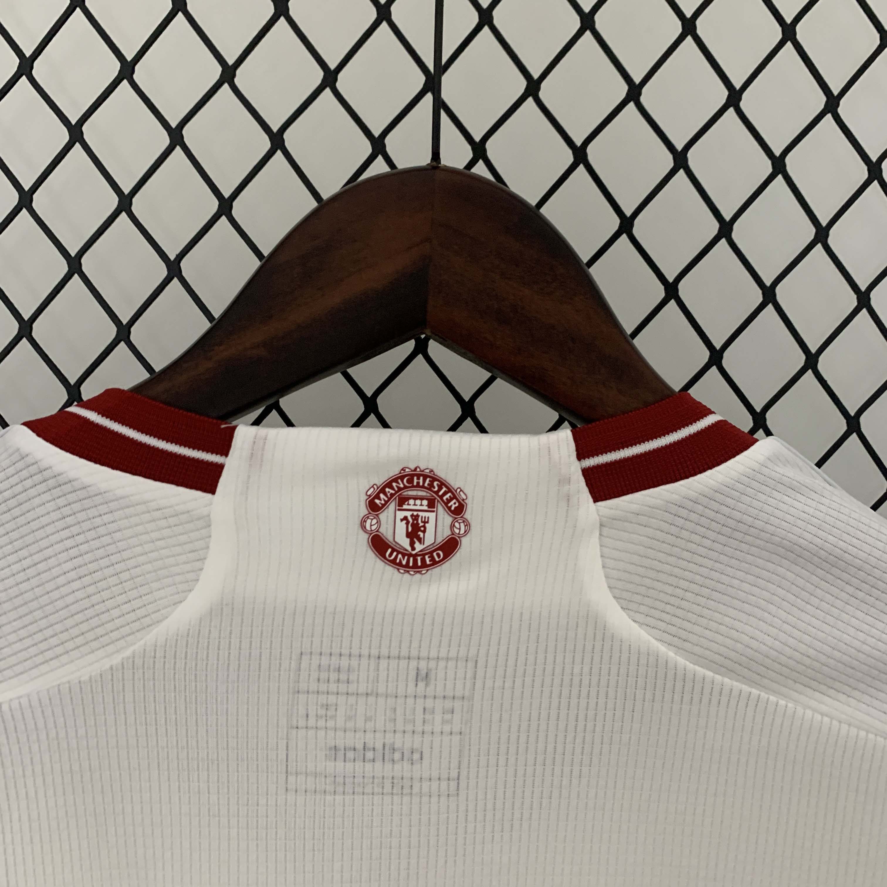 2023/2024 Long Sleeve Manchester United Third Away Football Shirt 1:1 Thai Quality-Fans