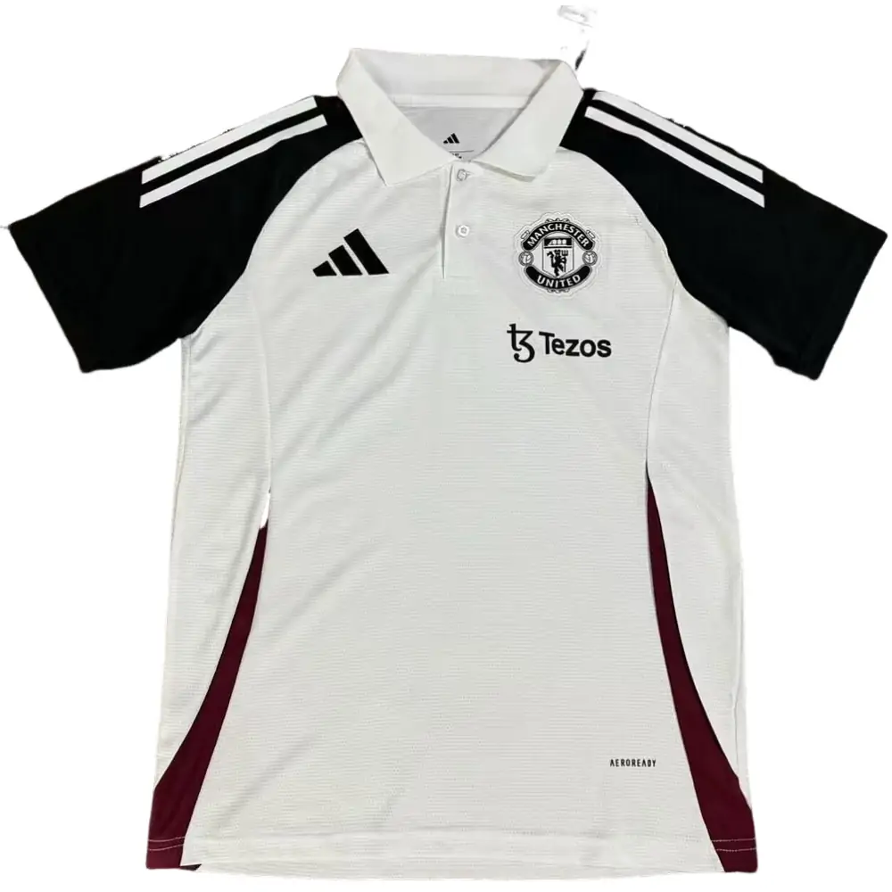 2025-26 Manchester United training POS white jersey - fan version