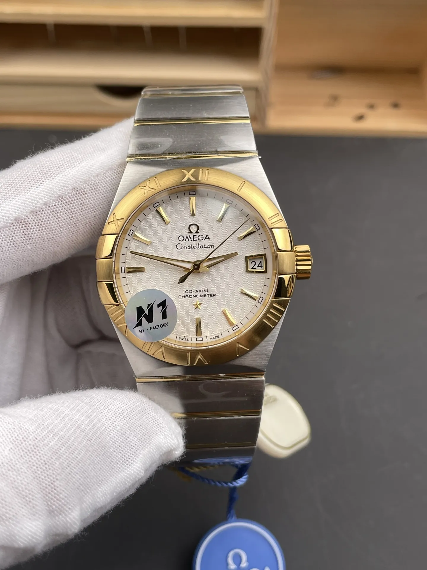 Omega Constellation Two-Tone 38mm