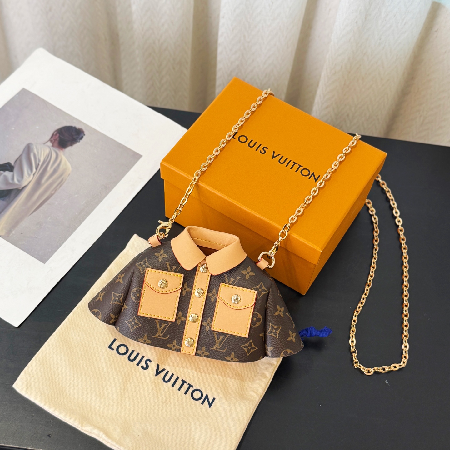 LV X TM Vanity Chain Pouch