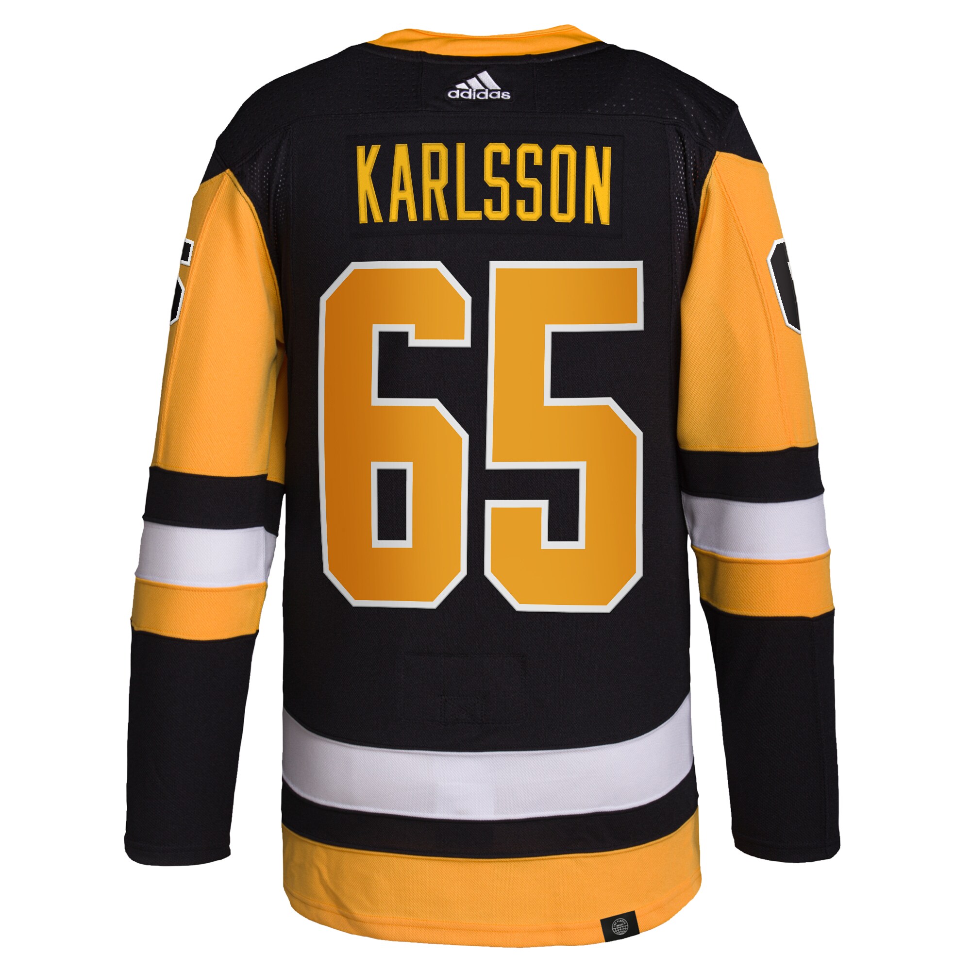 Erik Karlsson Pittsburgh Penguins  Home Primegreen  Pro   Jersey – Black