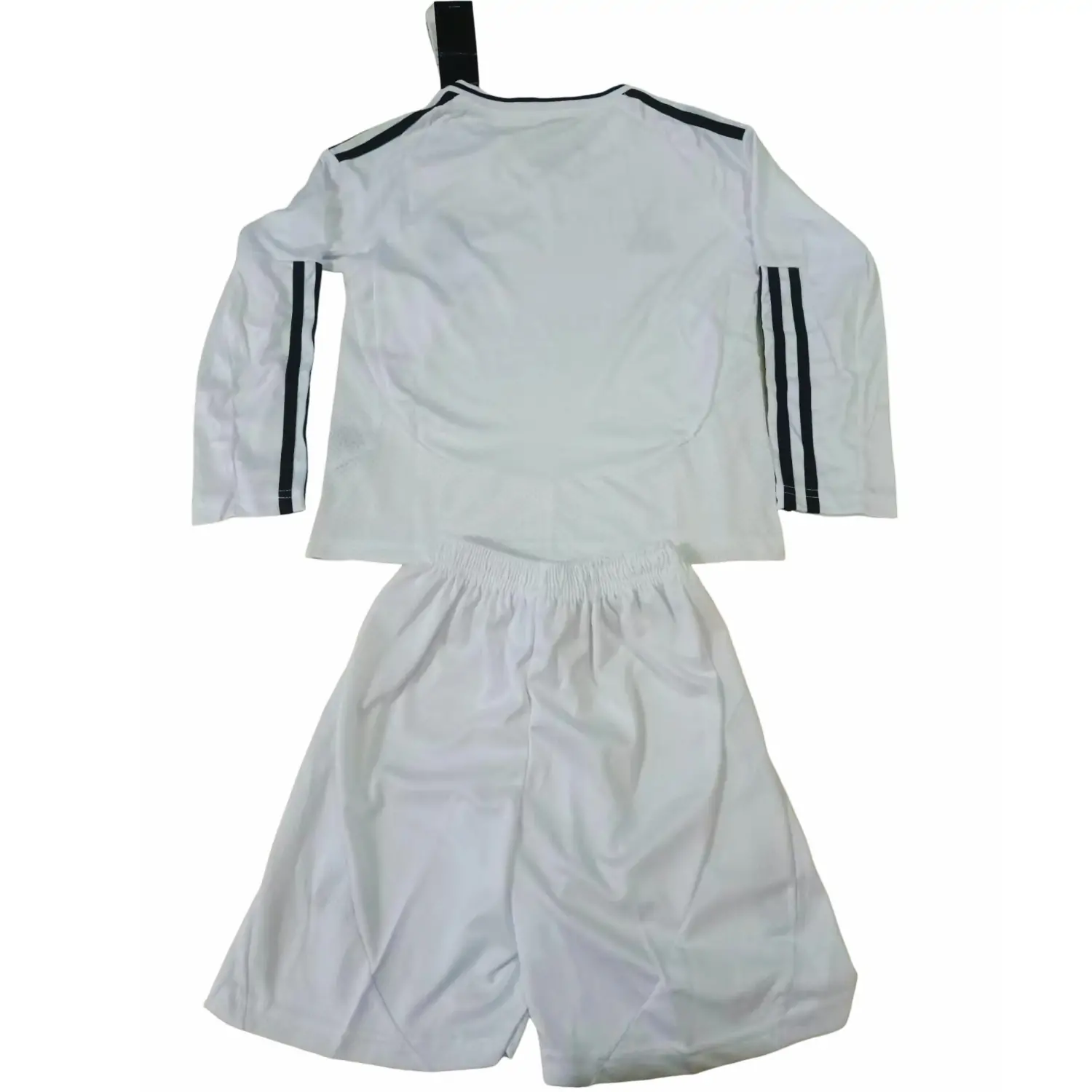 2024/25 Real Madrid Home Long Sleeve Jersey - Kids Set