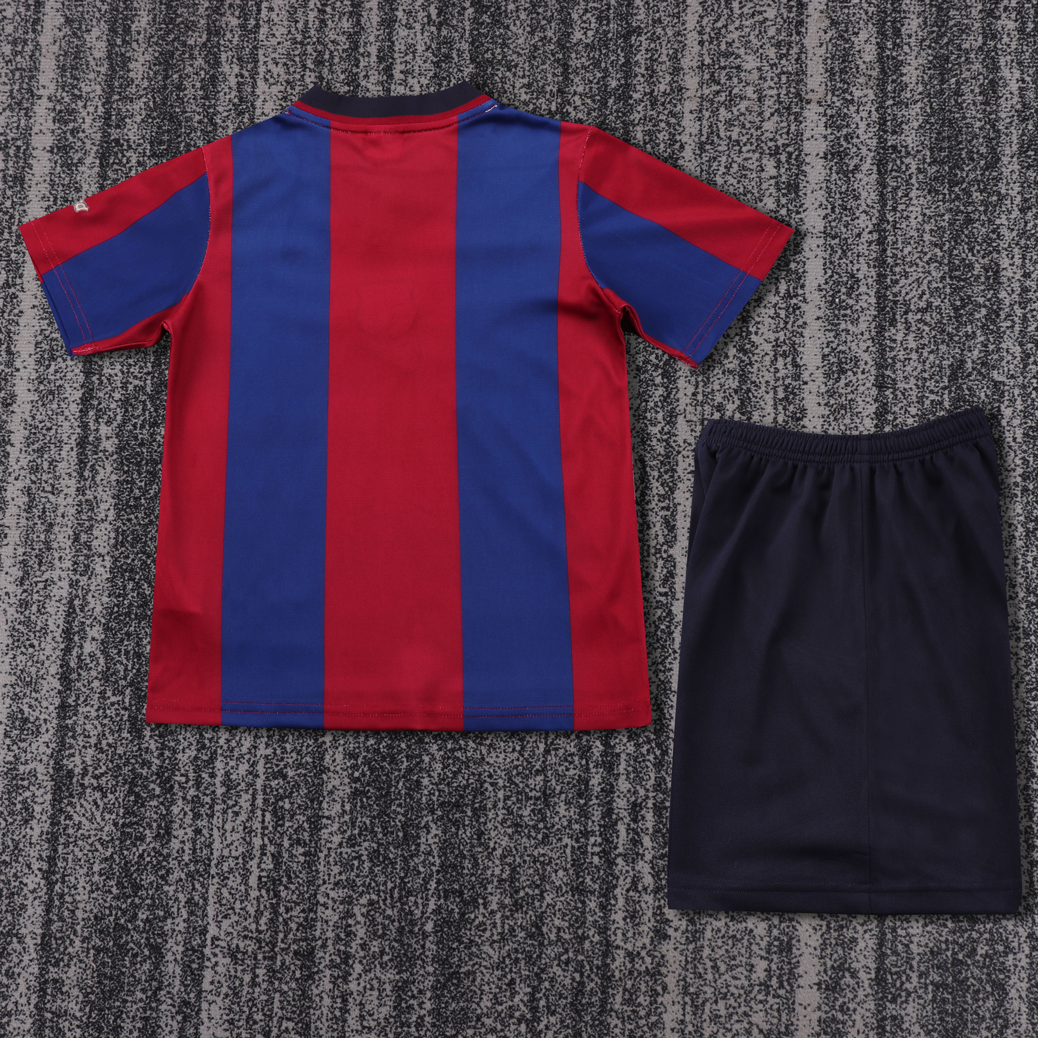 1998-99 Barcelona Home Retro Children's Jersey Set - Fans Edition