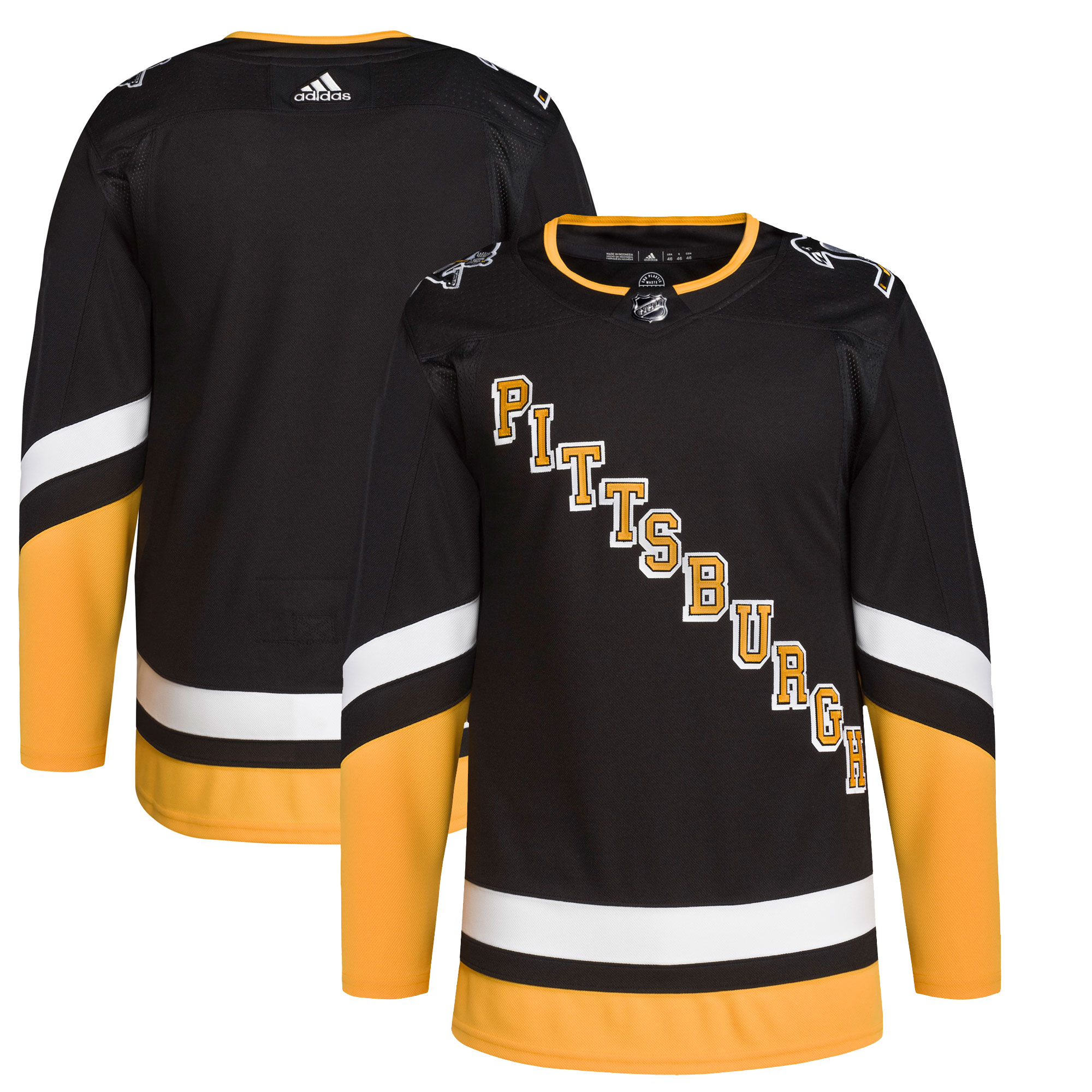 Pittsburgh Penguins  2021/22 Alternate Primegreen  Jersey – Black