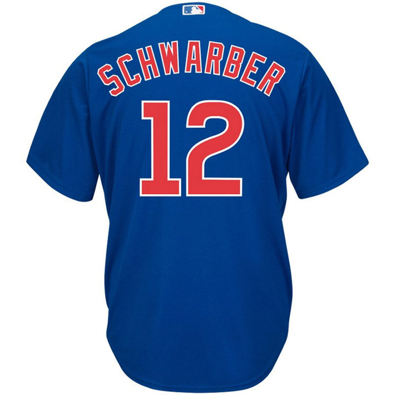 Men's Chicago Cubs Kyle Schwarber Replica Alternate Jersey - Royal