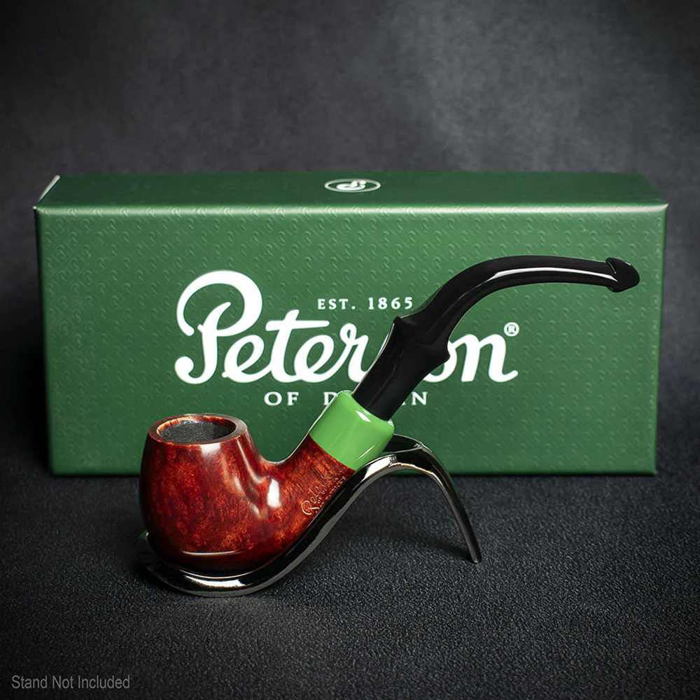 Peterson of Dublin St. Patrick's Day 2024 Limited Edition Smooth P Lip Briar Pipe - Shape 317
