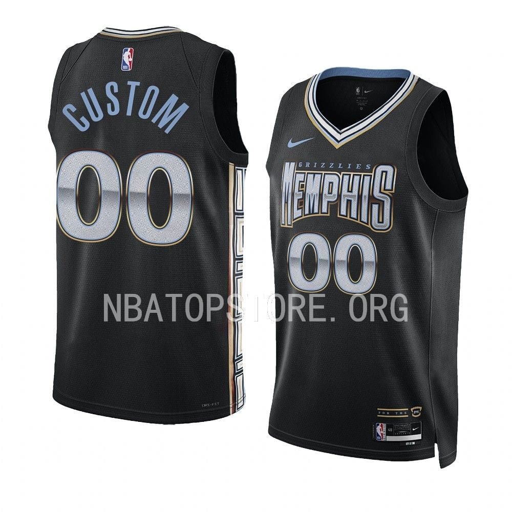 Custom Memphis Grizzlies 2022-23 City Edition Jersey