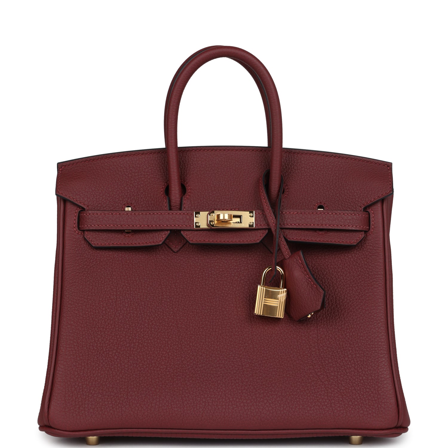 Birkin 25 Rouge H Togo Gold Hardware