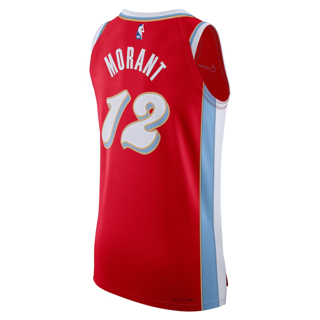 Men's Memphis Grizzlies Ja Morant  Red 2024/25 Player Jersey - City Edition