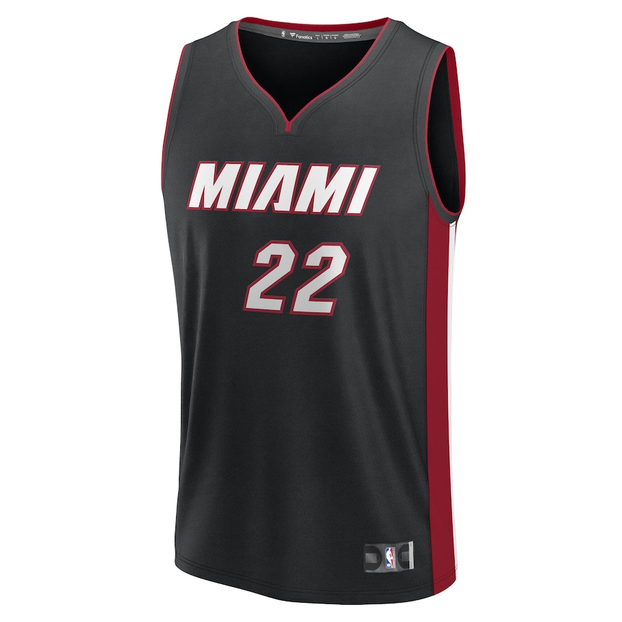 Youth Miami Heat Jimmy Butler Fanatics Black Fast Break Replica  Jersey - Icon Edition