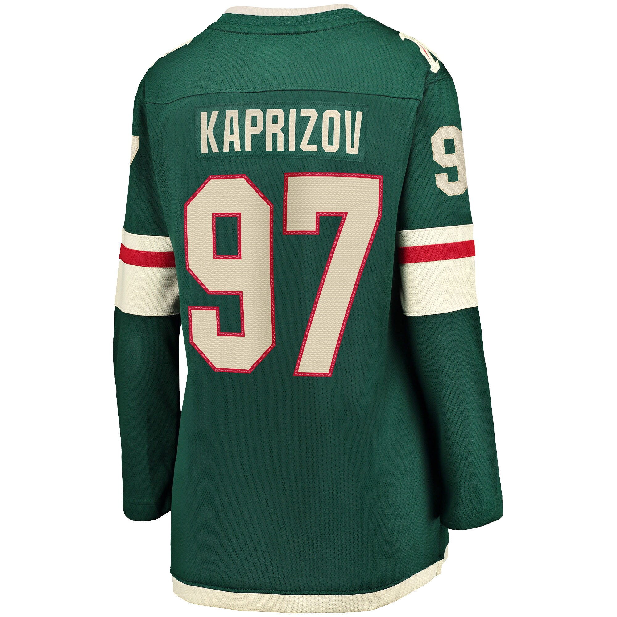 Kirill Kaprizov Minnesota Wild Fanatics Women’s Home Breakaway Replica Jersey – Green