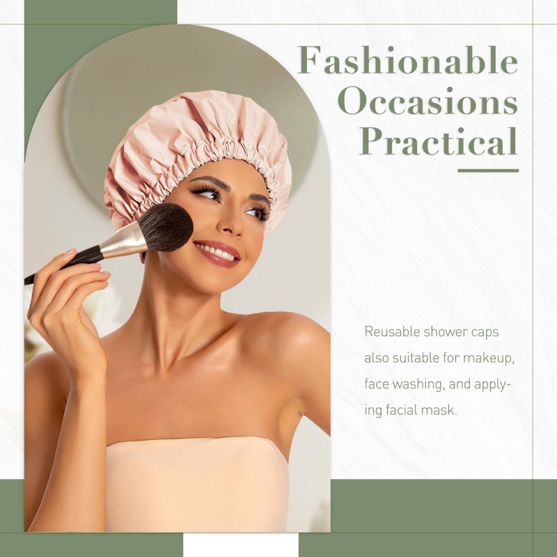 Reusable Shower Cap for Women