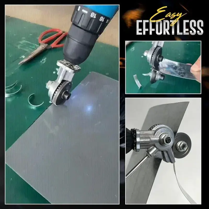Electric Drill Metal Cutter Attachment Sheet Metal Cutter Drill Attachment