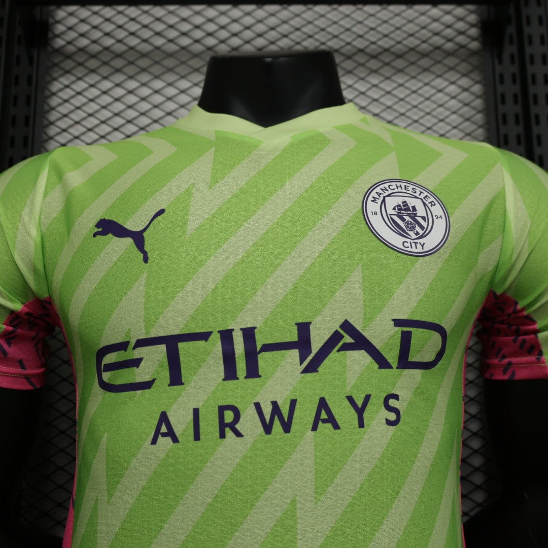2023/2024 Player Version Manchester City Goalkeeper Football Shirt 1:1 Thai Quality