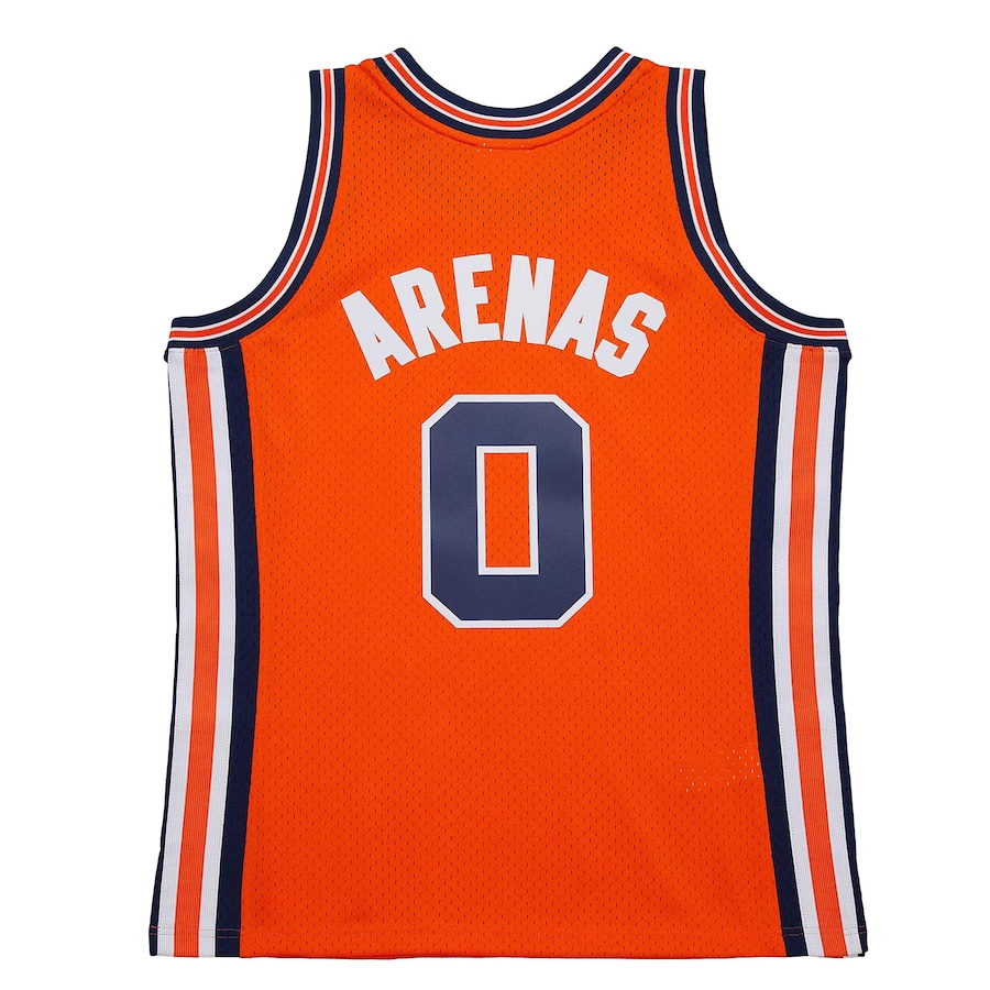 Men's Washington Bullets Gilbert Arenas Mitchell & Ness Orange 2004/05 Hardwood Classics Swingman Jersey