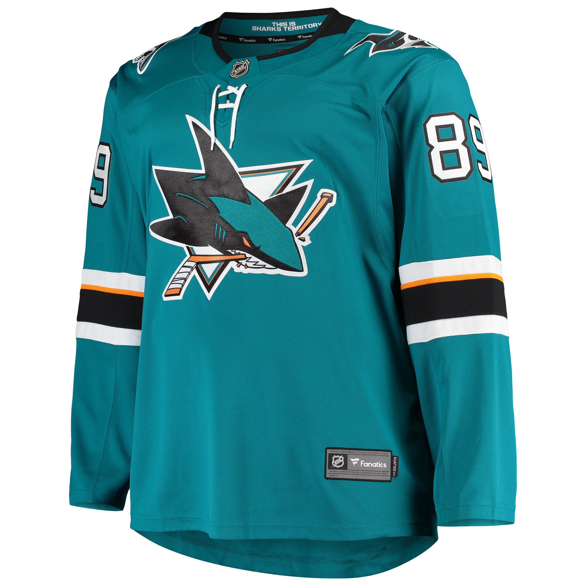 Mikkel Boedker San Jose Sharks Fanatics Breakaway Home   Jersey – Teal