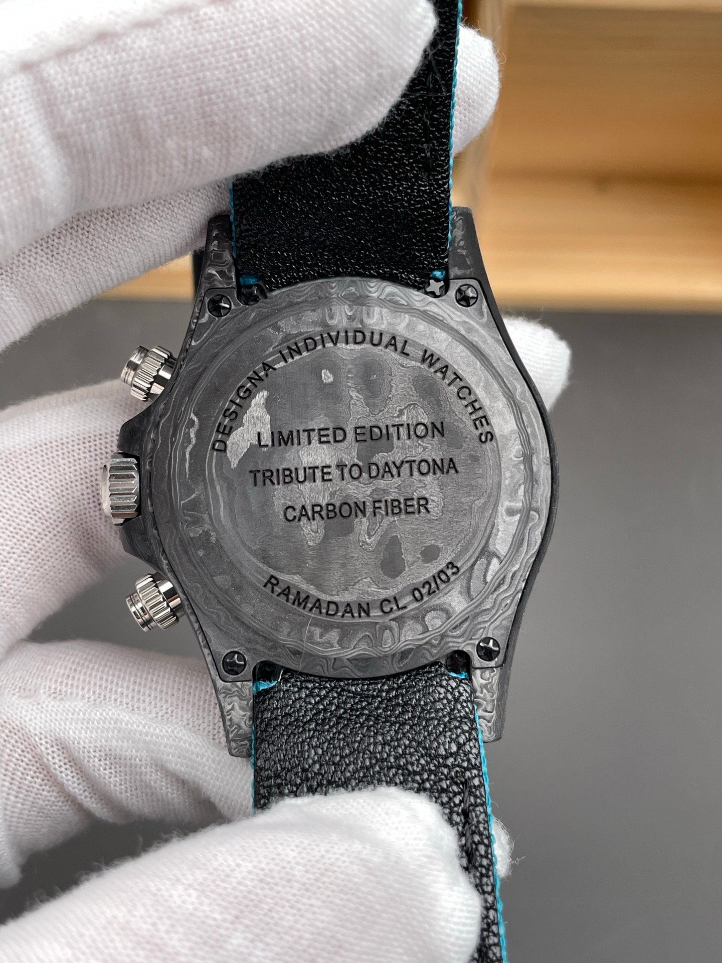 Rolex Daytona Carbon Blue