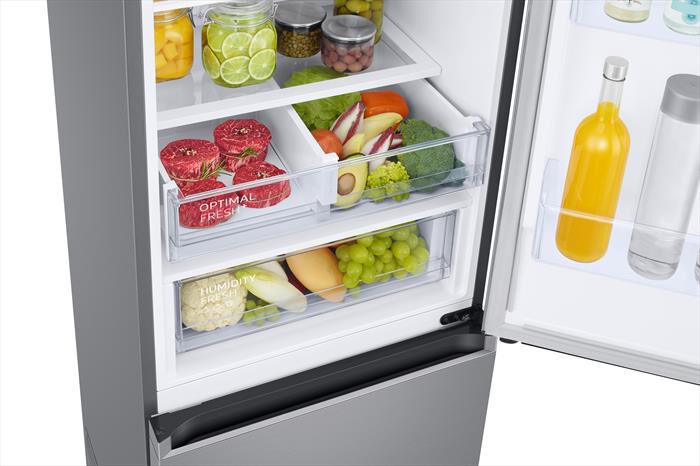 SAMSUNG - Frigorifero combinato RB38T607BS9/EF ClasseB 387lt-METAL INOX