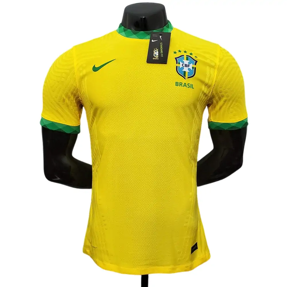2020 Brazil Home Jersey - Player Edition
