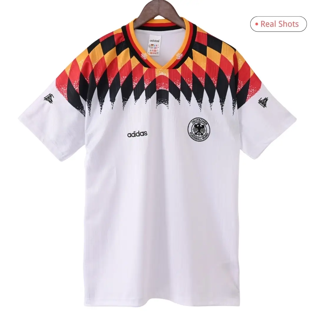 Germany 1994 Home Retro Football Jersey
