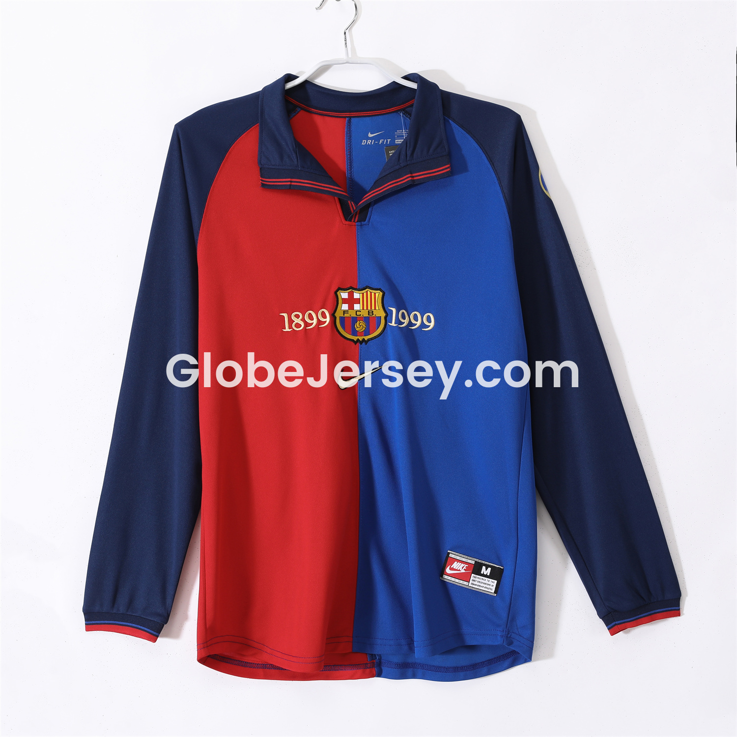 Retro Barcelona 99-00 Home Long Sleeves Jersey