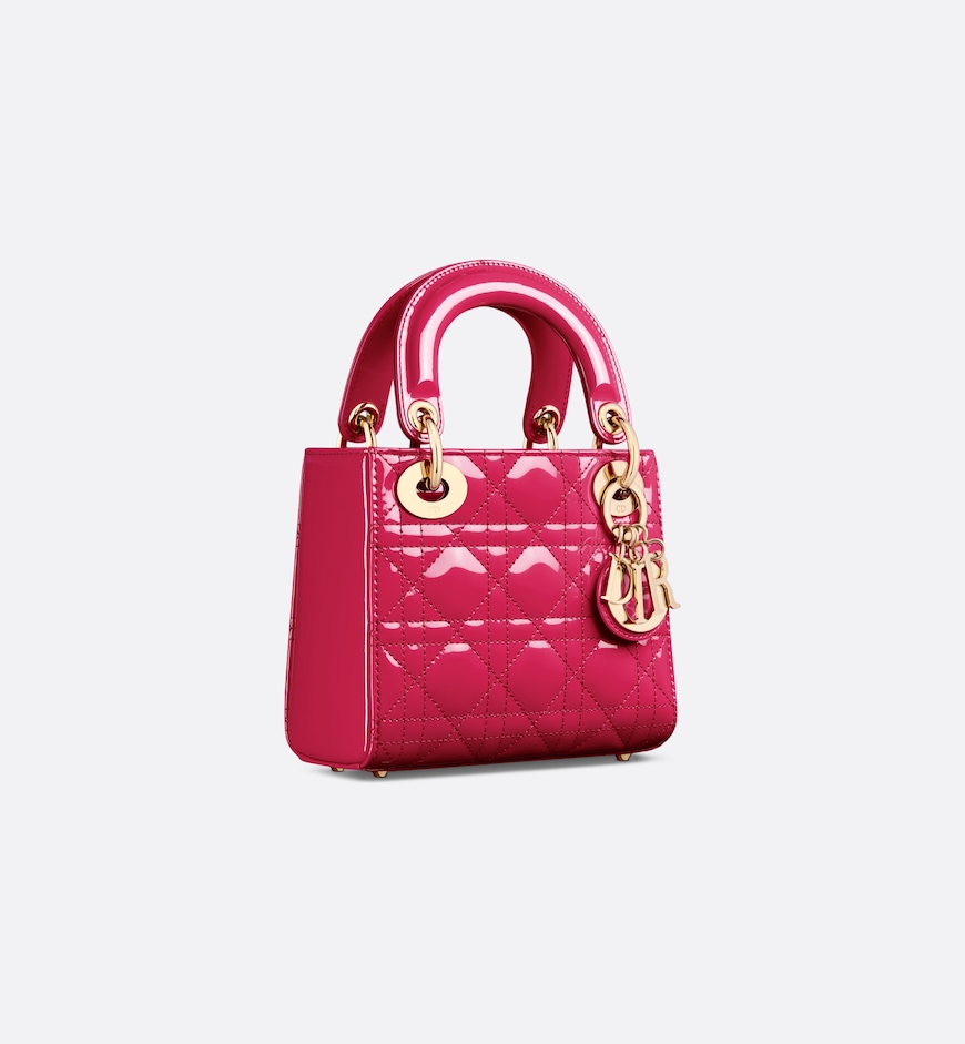 Mini Dioriviera Lady Bag – Patent Leather