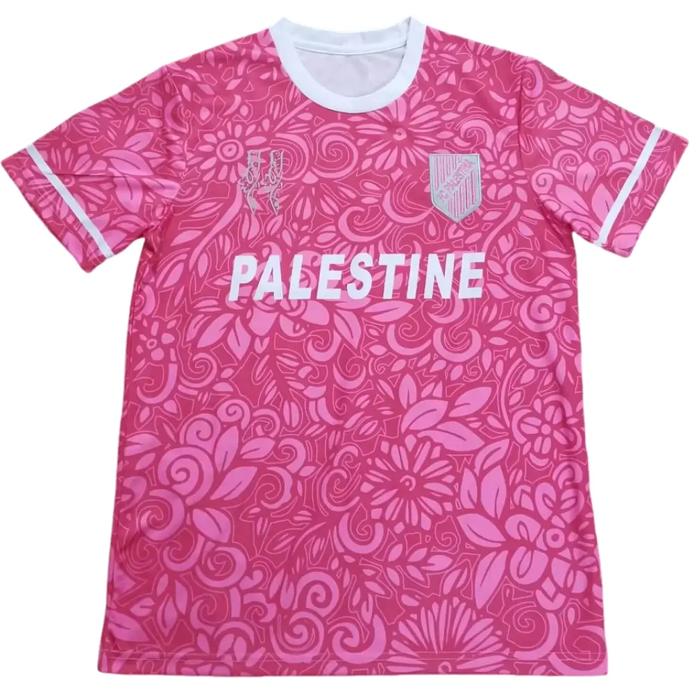 2025-26 Palestine Camouflage Pink Jersey - Fan Edition