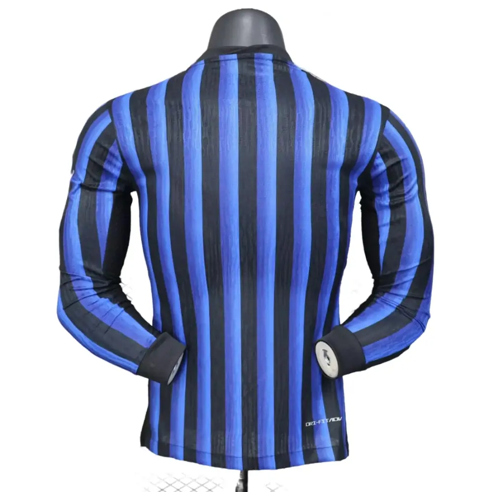 2025-26 Inter Milan Home Long Sleeve - Shirt - Player Edition