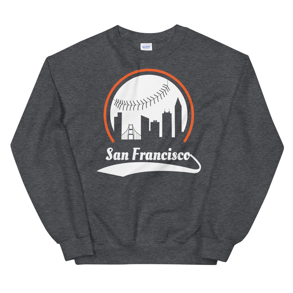 Unisex San Francisco Giants Baseball Crewneck Sweatshirt