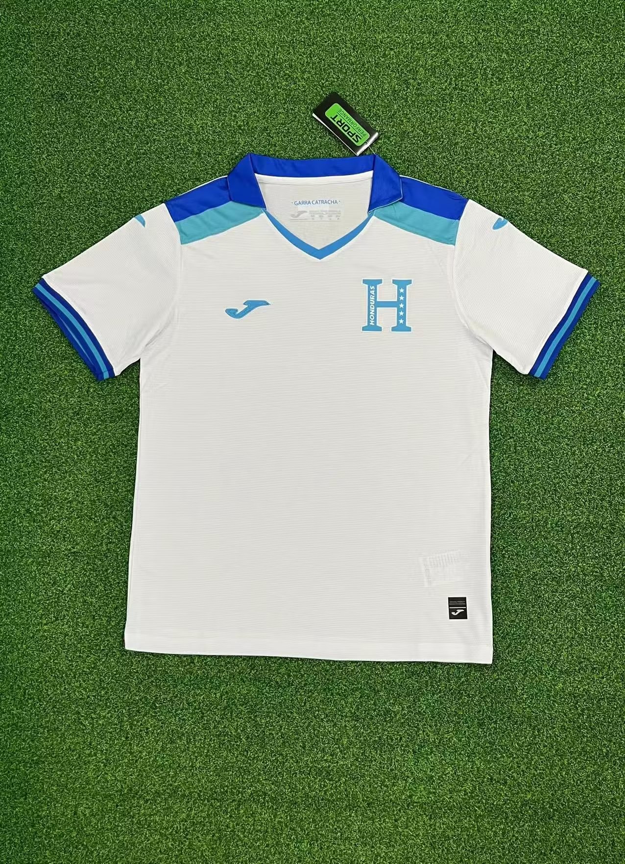 2425  Honduras  jersey...Player embroidery version
