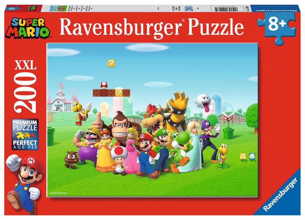 Super Mario – 200 XXL Piece Jigsaw Puzzle (Ravensburger)