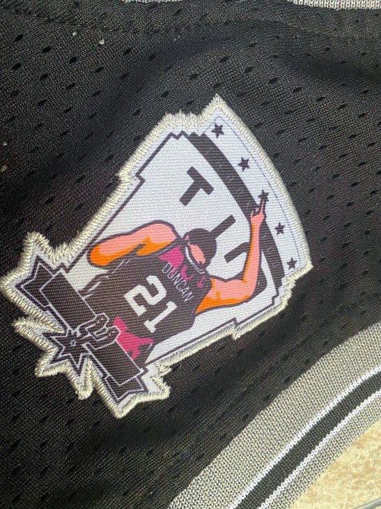 Tim Duncan Commemorative Throwback San Antonio Spurs Jersey