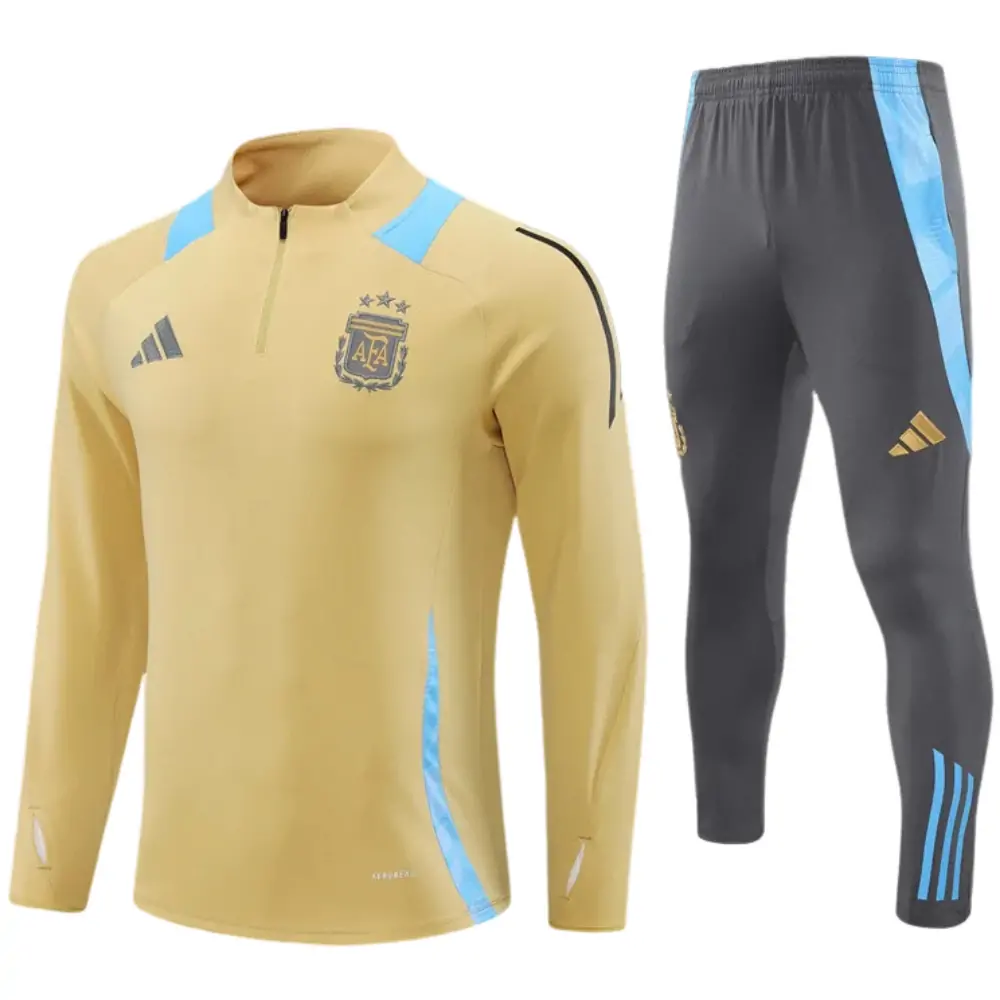 2024-25 New Season Argentina Golden Kids Training Jersey
